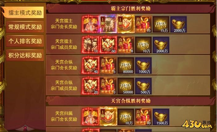 开天西游-宗门跨服竞技玩法【跨服天宫】 开天西游-宗门跨服竞技玩法【跨服天宫】